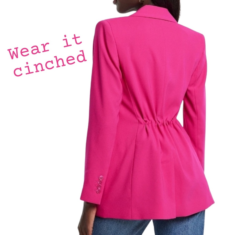 Nwot| Express One Button Cinched Or Traditional B… - image 3